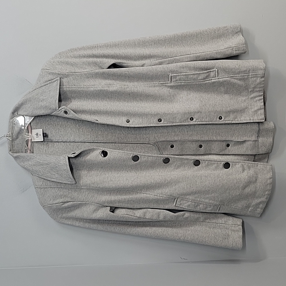 Cabi 5855 Gray ATC Calvary Snap Jacket